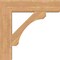 Ekena Millwork Legacy Block Smooth Bracket, Western Red Cedar, 5 1/2"W x 28"D x 28"H BKT06X28X28LEC05SWR - alternate 3